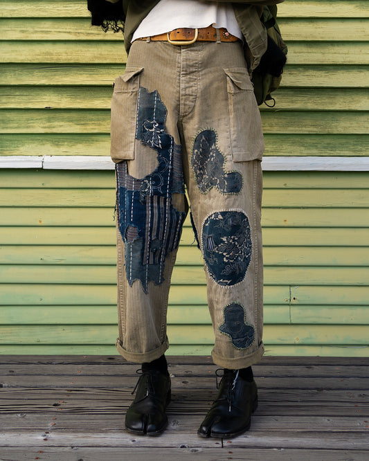 "Seedling" Composted Orslow P-43 Boro Trouser