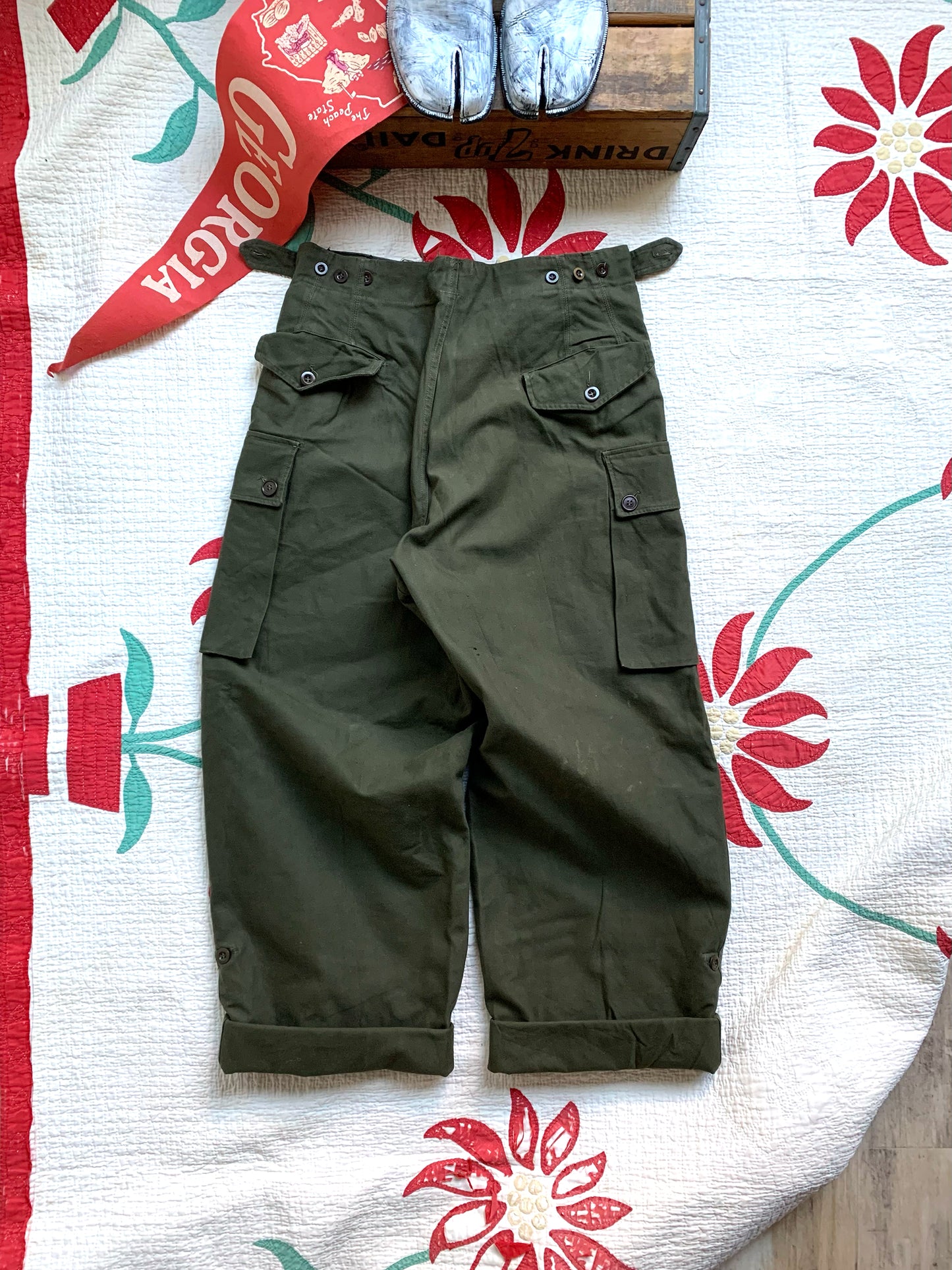 Deadstock 1950's Dutch Cargo Pant