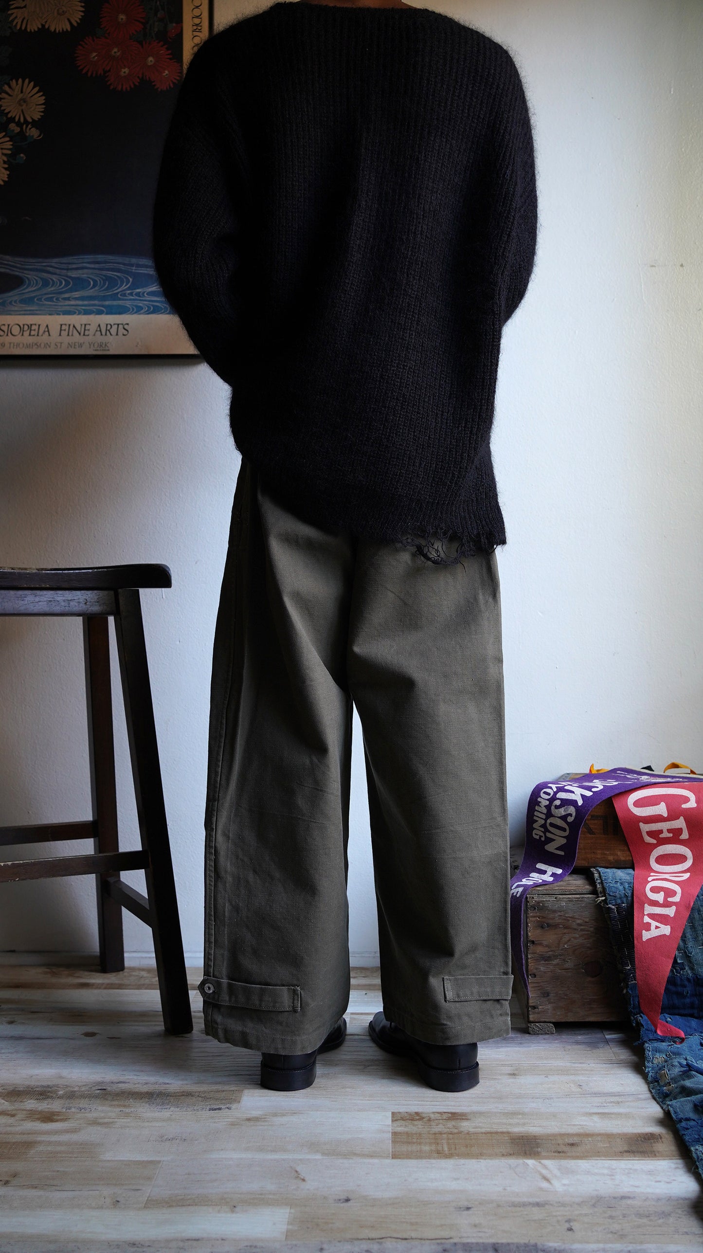 Deadstock 40s French Moto Overpants