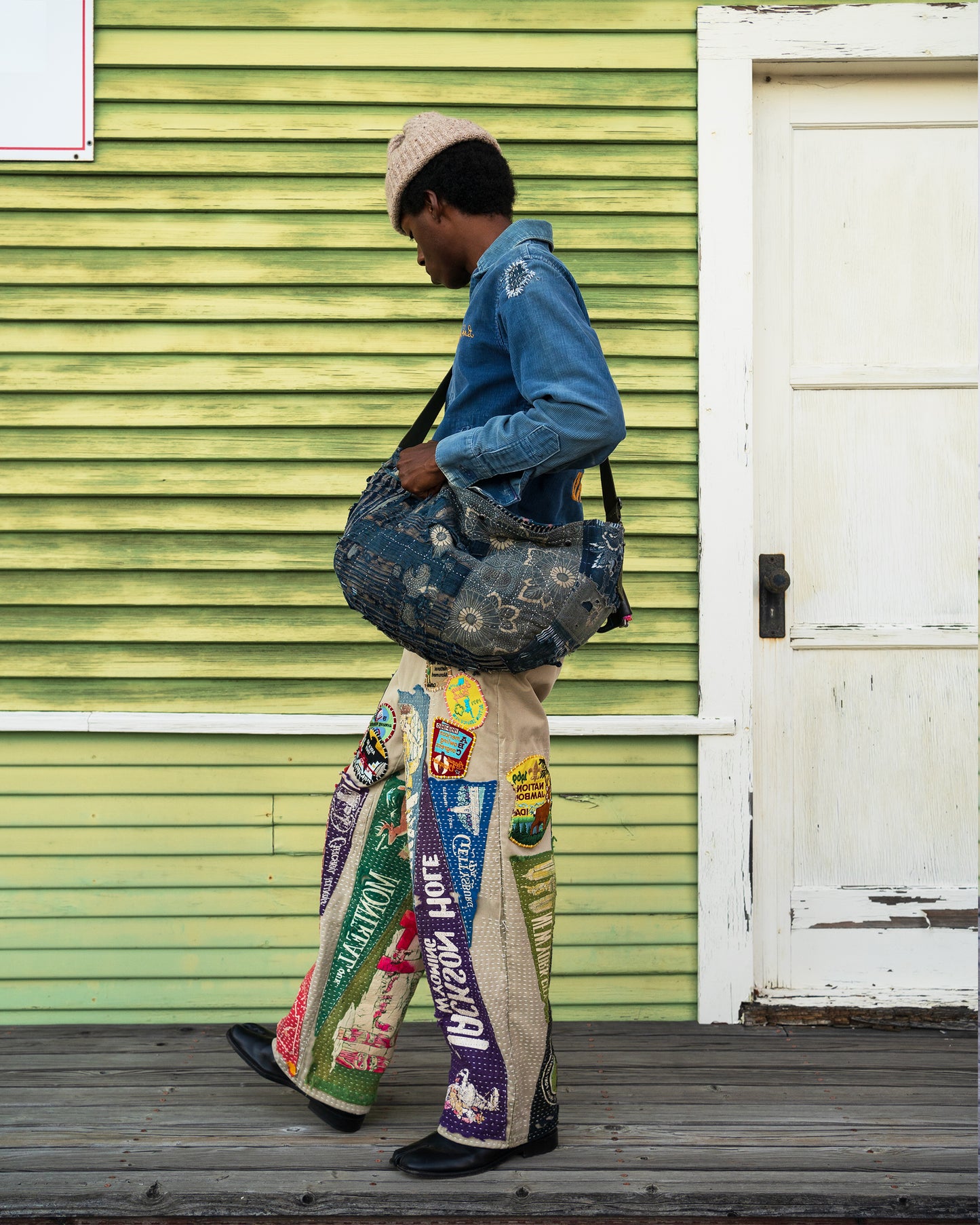 “Places I’ve Been” Composted 50's Chino Trouser