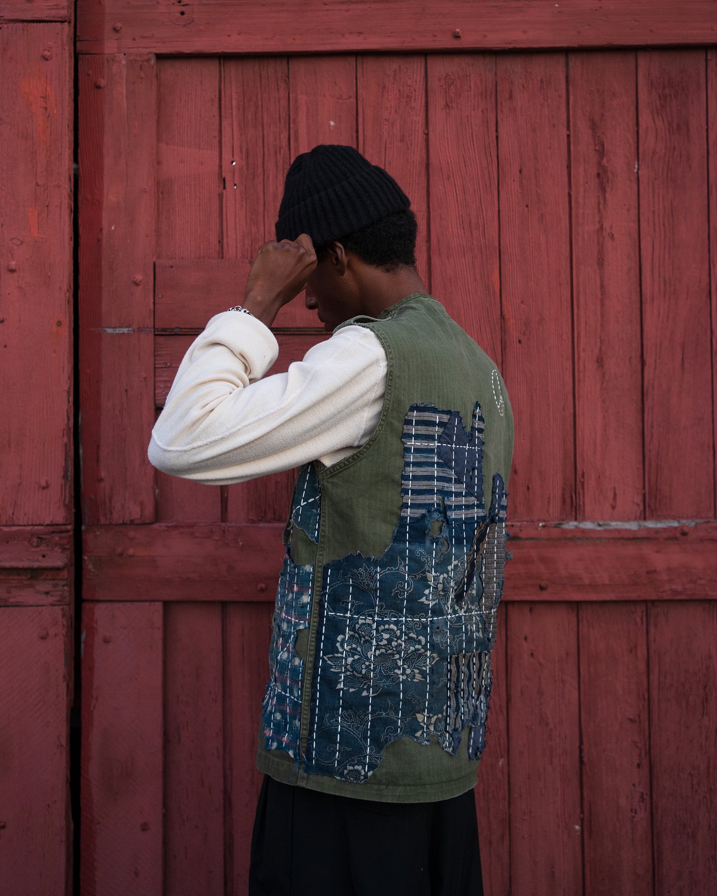 "Counting Time" Composted HBT vest