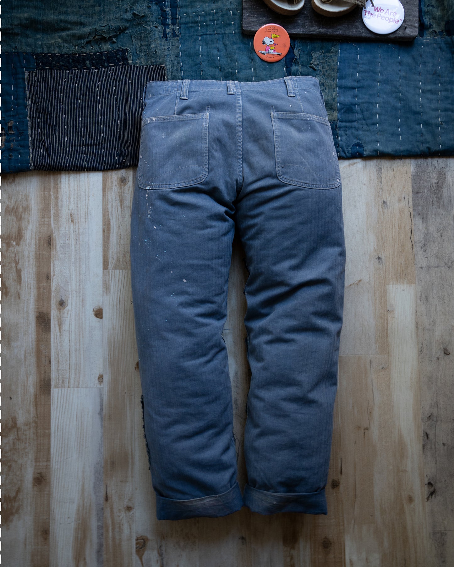 “Two Peace” Composted P-41 HBT Boro Trouser