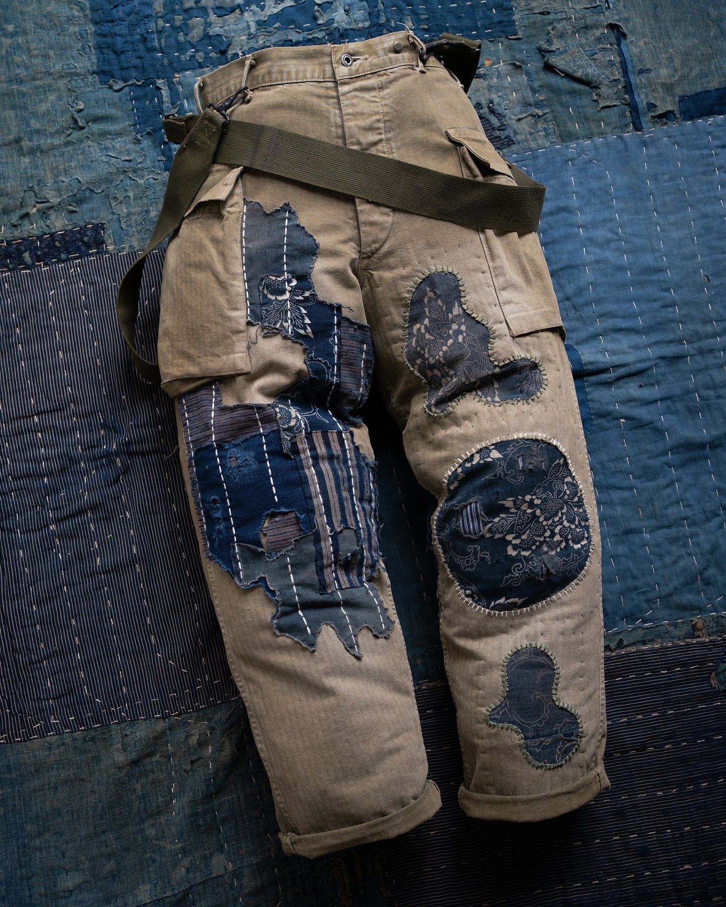 "Seedling" Composted Orslow P-43 Boro Trouser