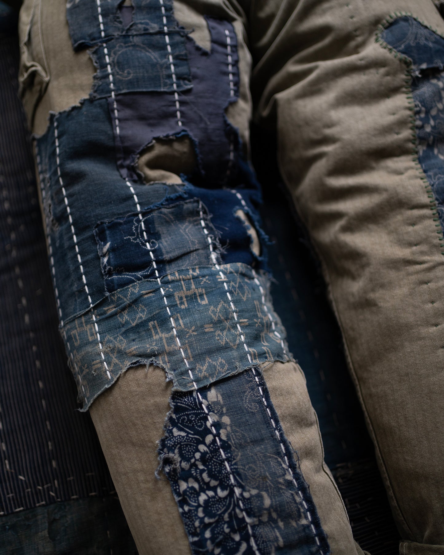 "Seedling" Composted Orslow P-43 Boro Trouser