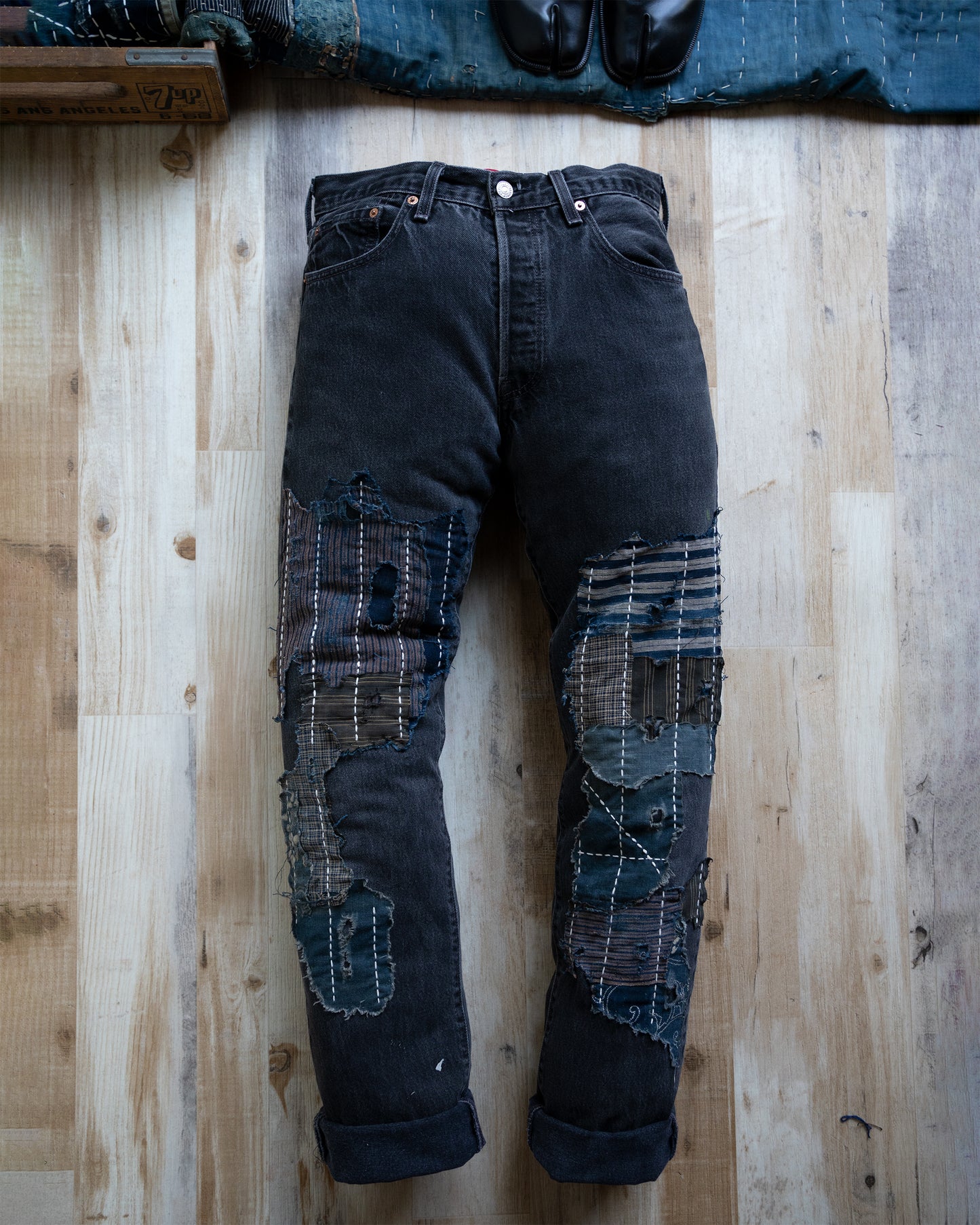 "The Unseen" Composted Levi's 501